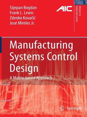 cover image of Manufacturing Systems Control Design